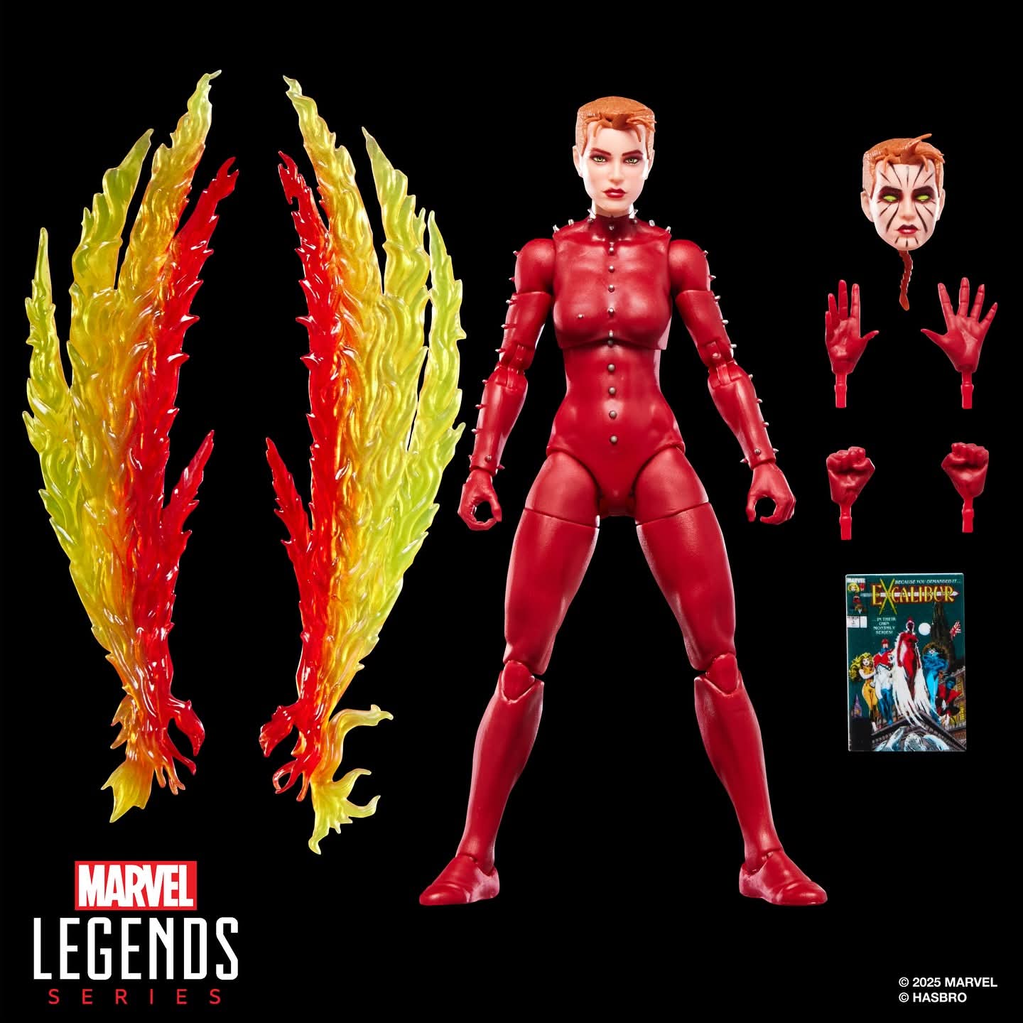 PHOENIX COMIC INSPIRED WAVE 2 MARVEL LEGENDS HASBRO 6 FIGURAS