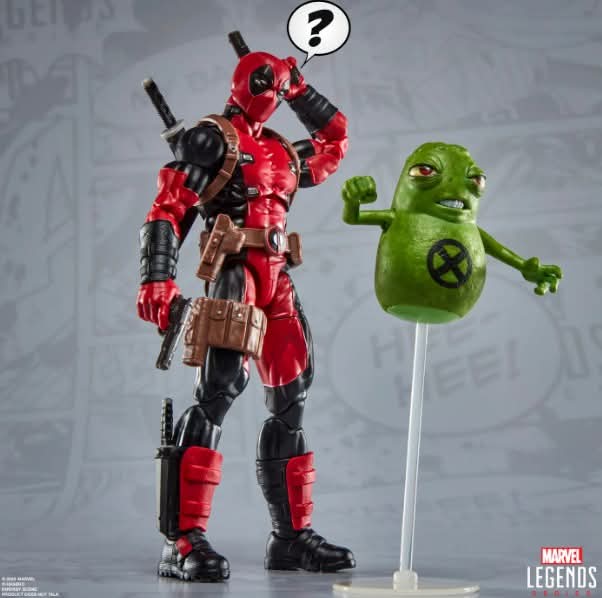 DEADPOOL MARVEL LEGENDS MAXIMUN SERIES HASBRO