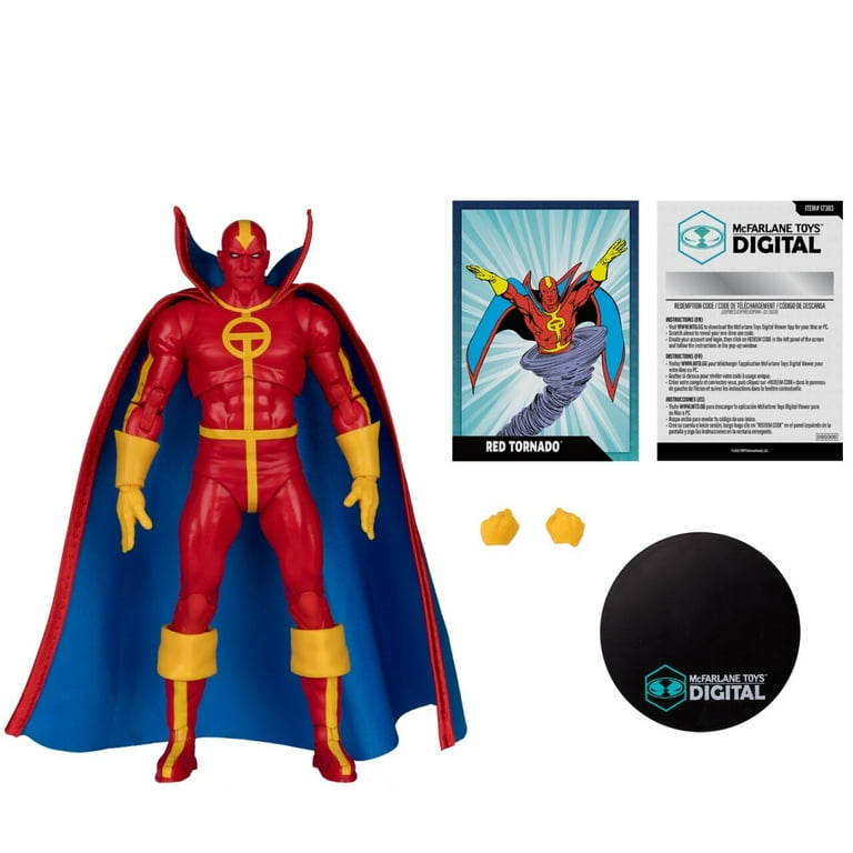 RED TORNADO DC MULTIVERSE MCFARLANE DIGITAL