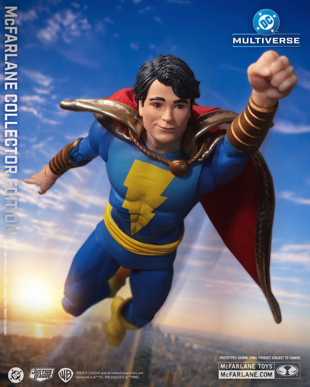 FREDDY FREEMAN SHAZAM DC MULTIVERSE COLLECTOR EDITION MCFARLANE