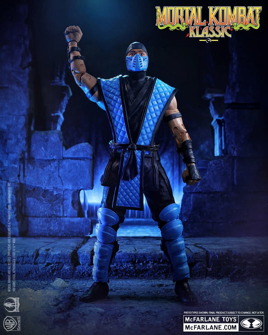 SUB ZERO MORTAL KOMBAT KLASSIC MCFARLANE