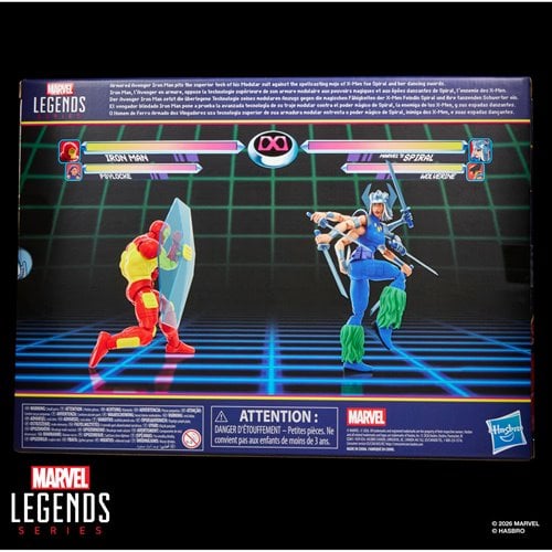 IRON MAN VS SPIRAL MARVEL LEGENDS GAMERVERSE HASBRO