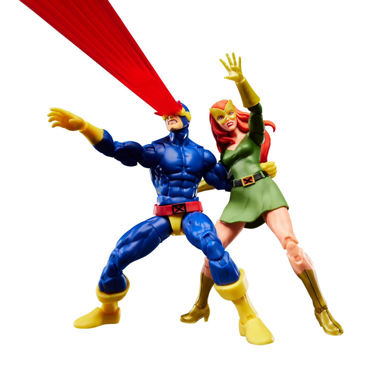 CYCLOPS Y JEAN GRAY XMEN 97 MARVEL LEGENDS HASBRO EXCLUSIVO