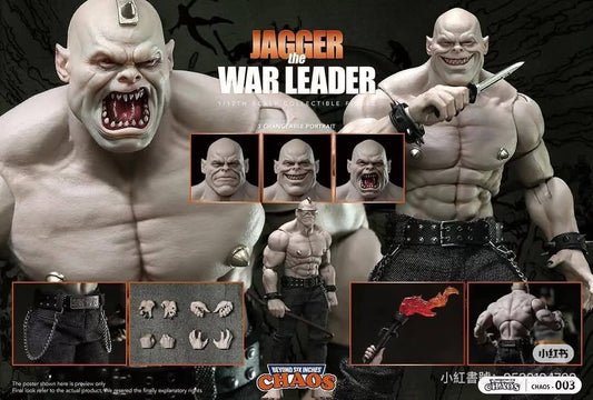 JAGGER THE WAR LEADER (LIDER MUTANTE) CHAOS 1:12