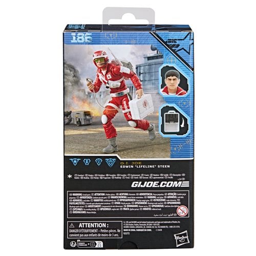 EDWIN LIFELINE STEEN G.I.JOE CLASSIFIED HASBRO