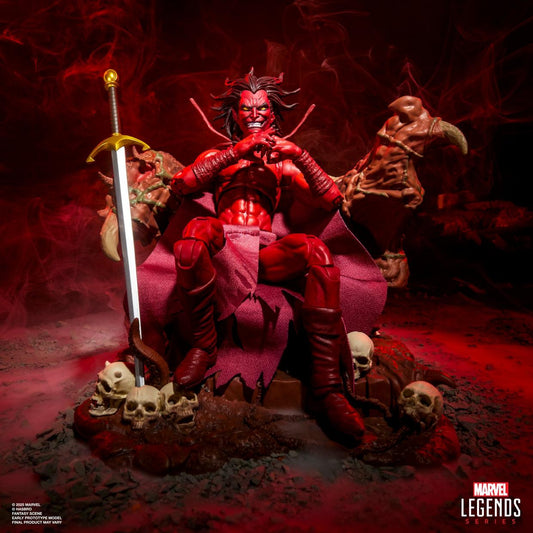 MEPHISTO CON TRONO INFERNAL MARVEL LEGENDS EXCLUSIVO HASLAB HASBRO