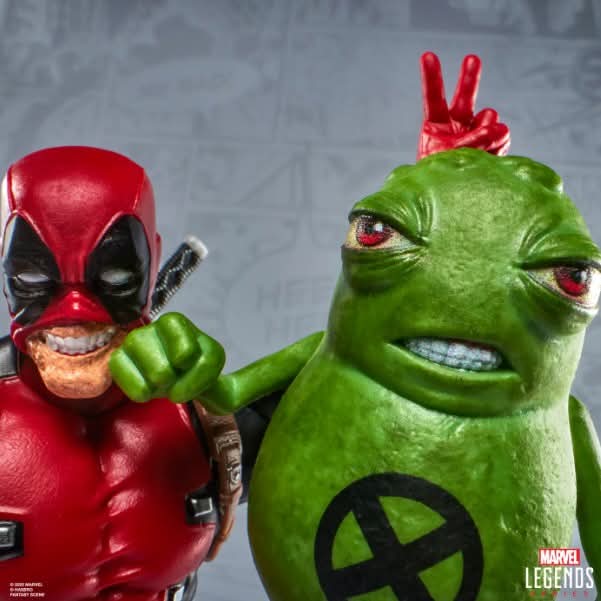 DEADPOOL MARVEL LEGENDS MAXIMUN SERIES HASBRO