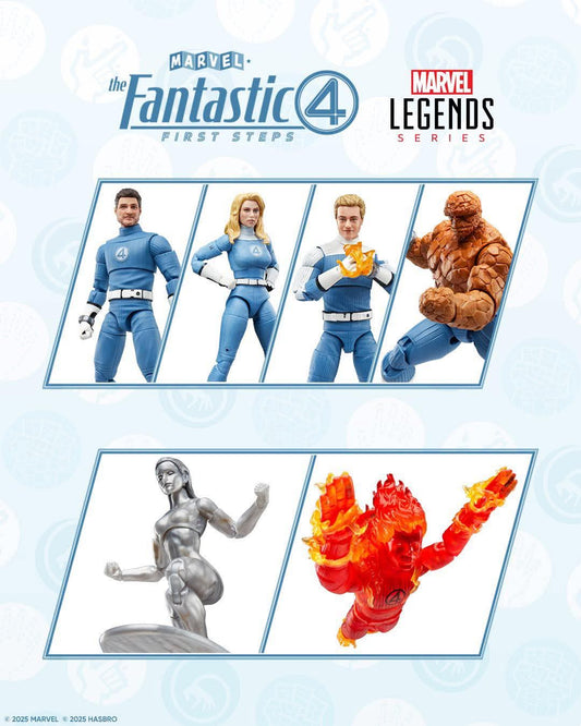 FANTASTIC FOUR MCU WAVE COMPLETA MARVEL LEGENDS
