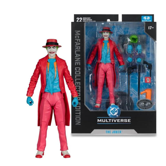 THE JOKER BATMAN 1989 DC MULTIVERSE COLLECTOR EDITION MCFARLANE PLATINUN EDITION
