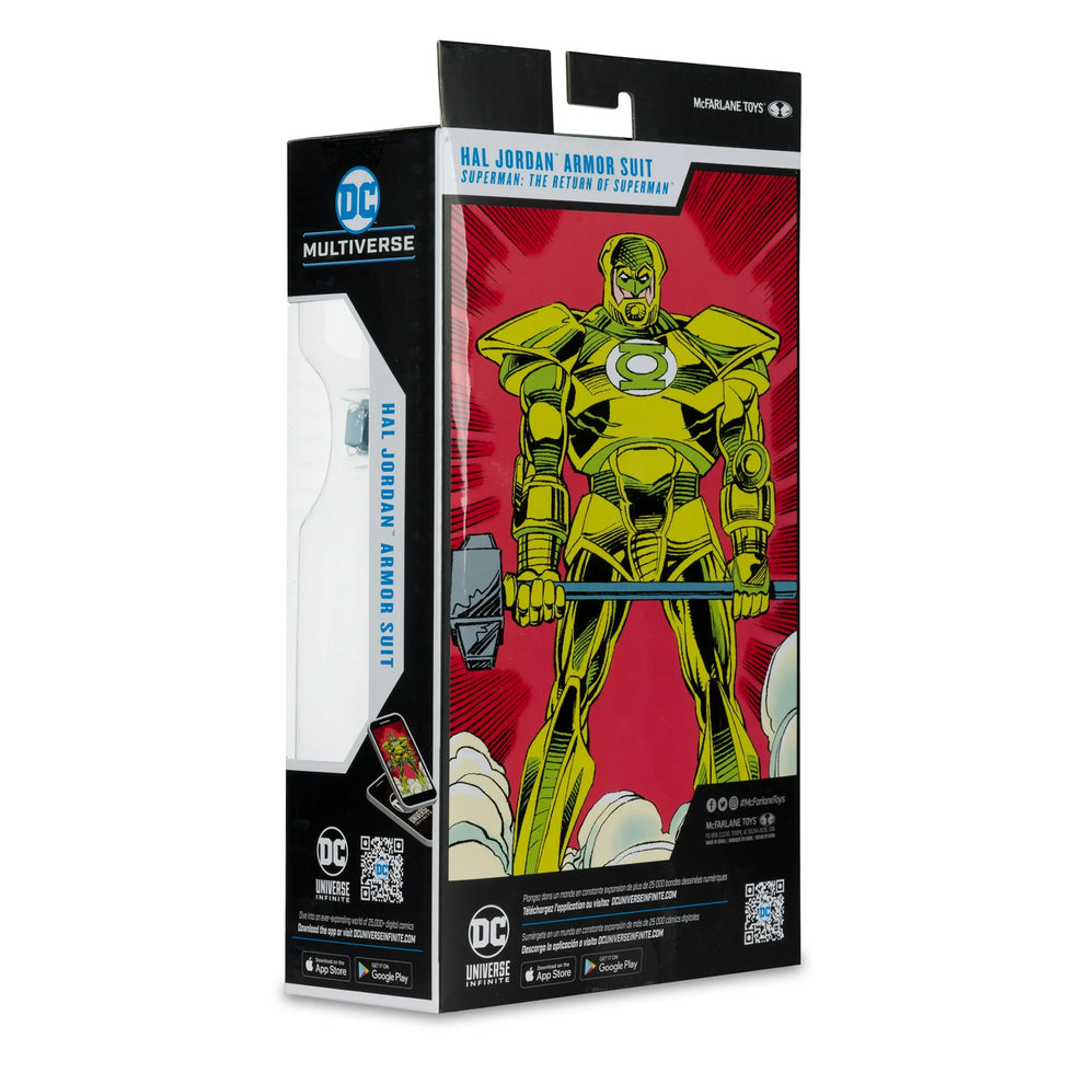 GREEN LANTERN HAL JORDAN ARMOR SUIT (RETURN OF SUPERMAN) DC MULTIVERSE MCFARLANE