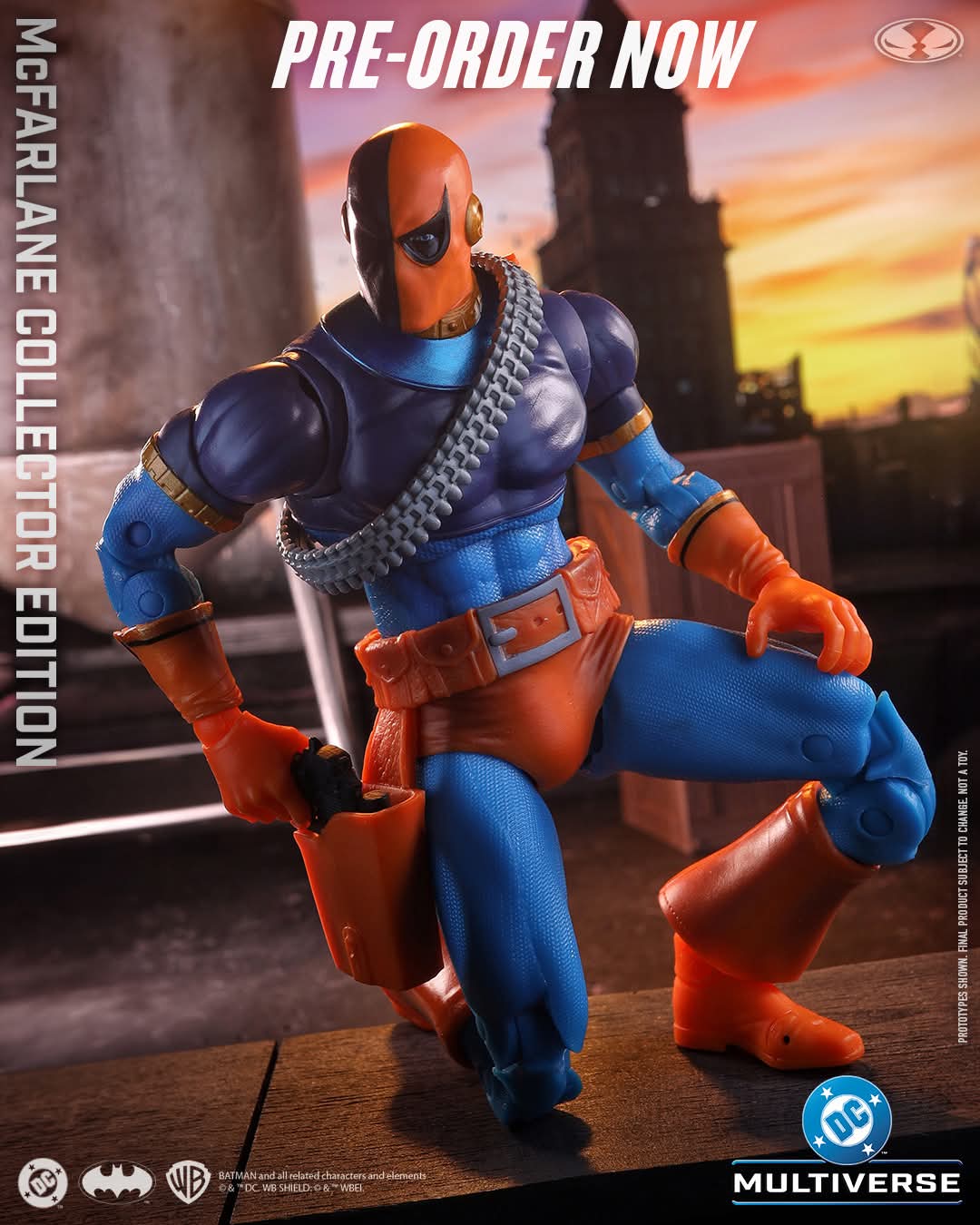 DEATHSTROKE EL EXTERMINADOR DC MULTIVERSE COLLECTOR EDITION MCFARLANE