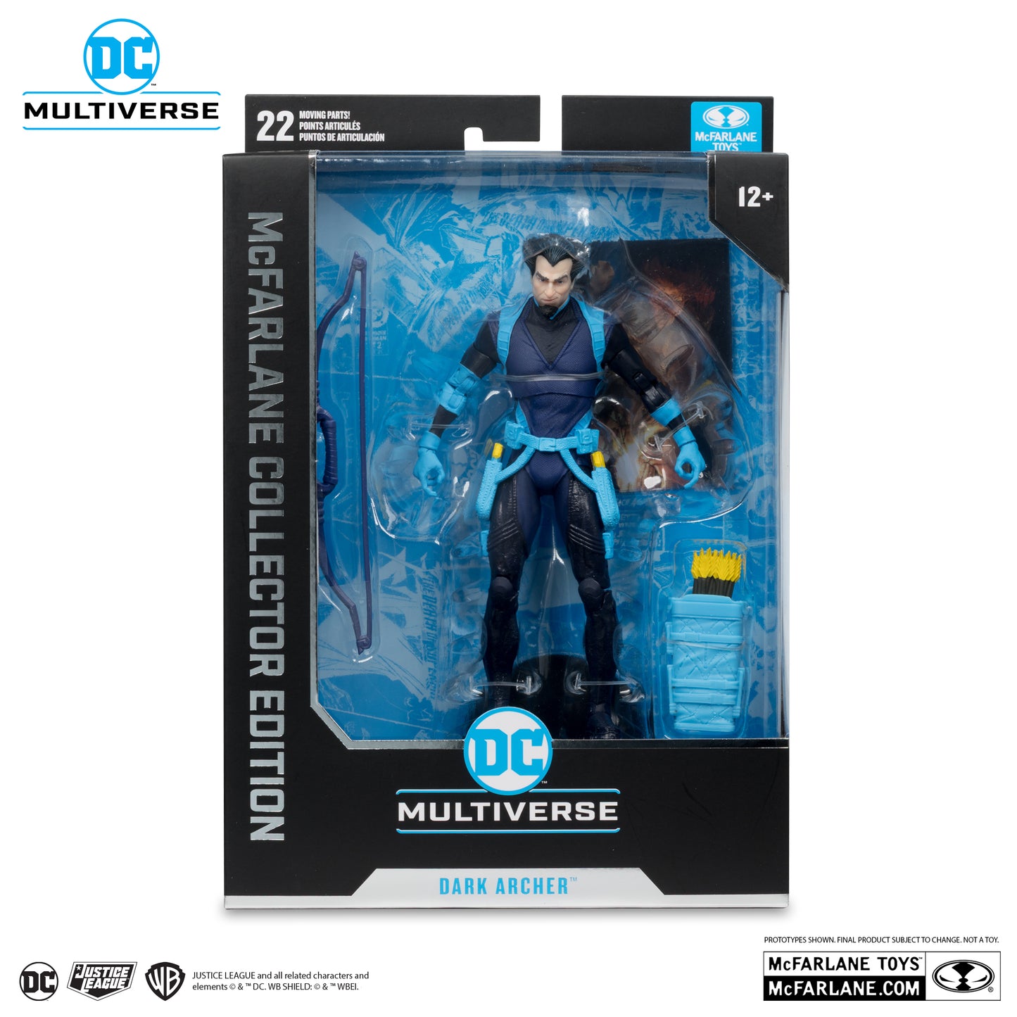 MERLYN DARK ARCHER DC MULTIVERSE MCFARLANE COLLECTOR EDITION