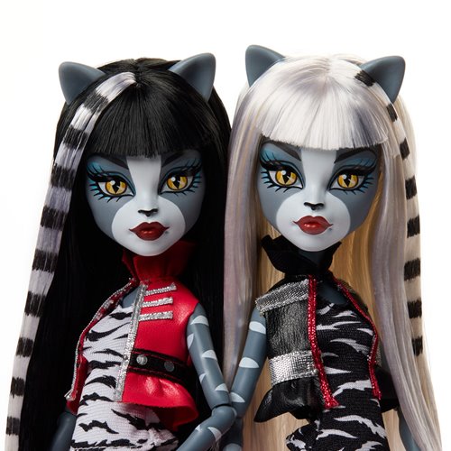 CREEPRODUCTION MEOWLODY Y PERRSEPHONE DOLLS MONSTER HIGH BOO-RIGINAL MATTEL