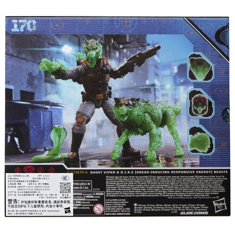 GHOST VIPER & D.I.R.E. G.I.JOE CLASSIFIED HASBRO