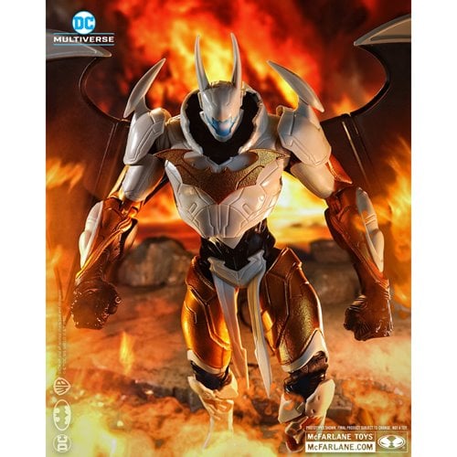 BATMAN FINAL BATSUIT JUSTICE LEAGUE DC MULTIVERSE MCFARLANE MEGAFIGURE