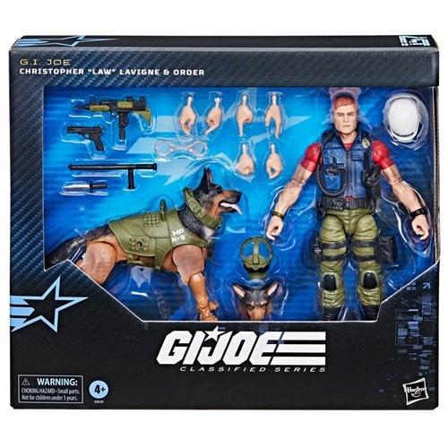 CHRISTOPHER LAW LAVIGNE Y ORDER G.I.JOE CLASSIFIED HASBRO
