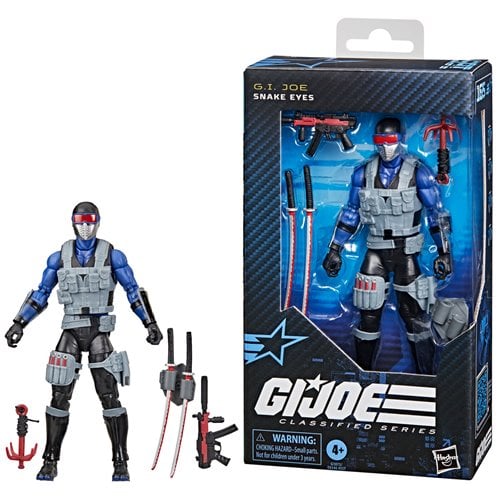 SNAKE EYES G.I.JOE CLASSIFIED SERIES HASBRO