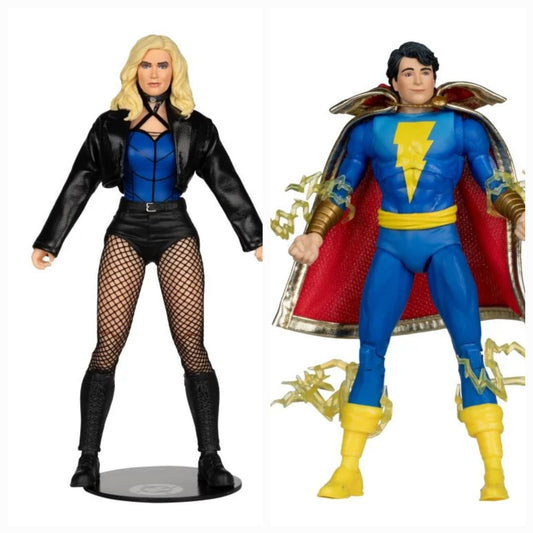 BLACK CANARY Y FREDDY FREEMAN SHAZAM SET DC MULTIVERSE COLLECTOR EDITION