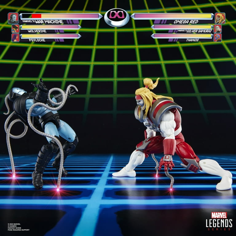 WAR MACHINE VS OMEGA RED GAMERVERSE MARVEL LEGENDS HASBRO EXCLUSIVO WALMART