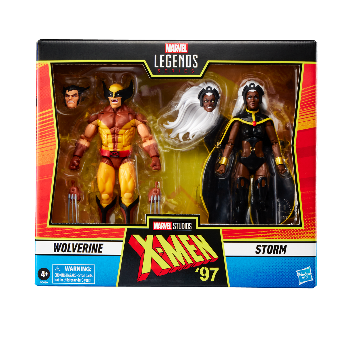 WOLVERINE Y STORM XMEN 97 2PACK MARVEL LEGENDS EXCLUSIVE HASBRO