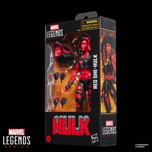RED SHE HULK MARVEL LEGENDS HASBRO
