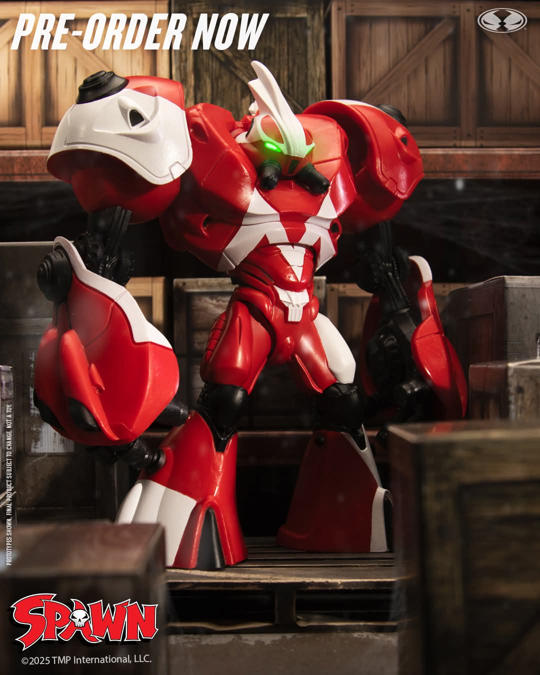 ROBOT WARS SPAWN MCFARLANE