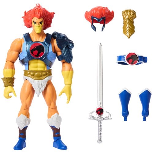 LEONO MASTERS OF THE UNIVERSE ORIGINS X THUNDERCATS WAVE 1 MATTEL