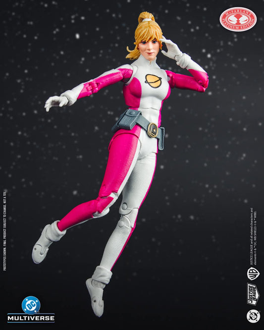 SATURN GIRL DC MULTIVERSE MCFARLANE PLATINUM EDITION