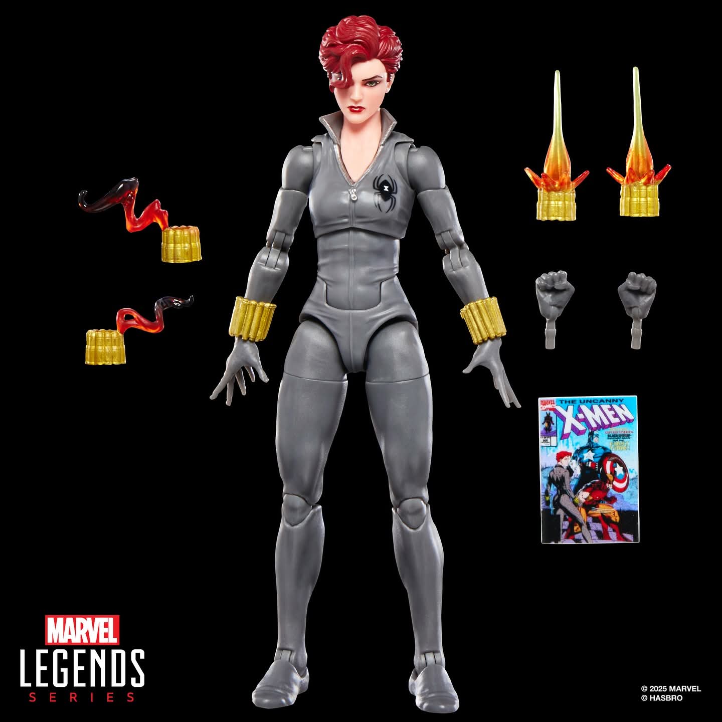 BLACK WIDOW COMIC INSPIRED WAVE 2 MARVEL LEGENDS HASBRO 6 FIGURAS