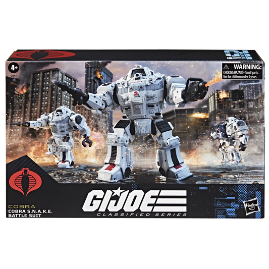 COBRA S.N.A.K.E BATTLE SUIT G.I.JOE CLASSIFIED EXCLUSIVO HASBRO PULSE
