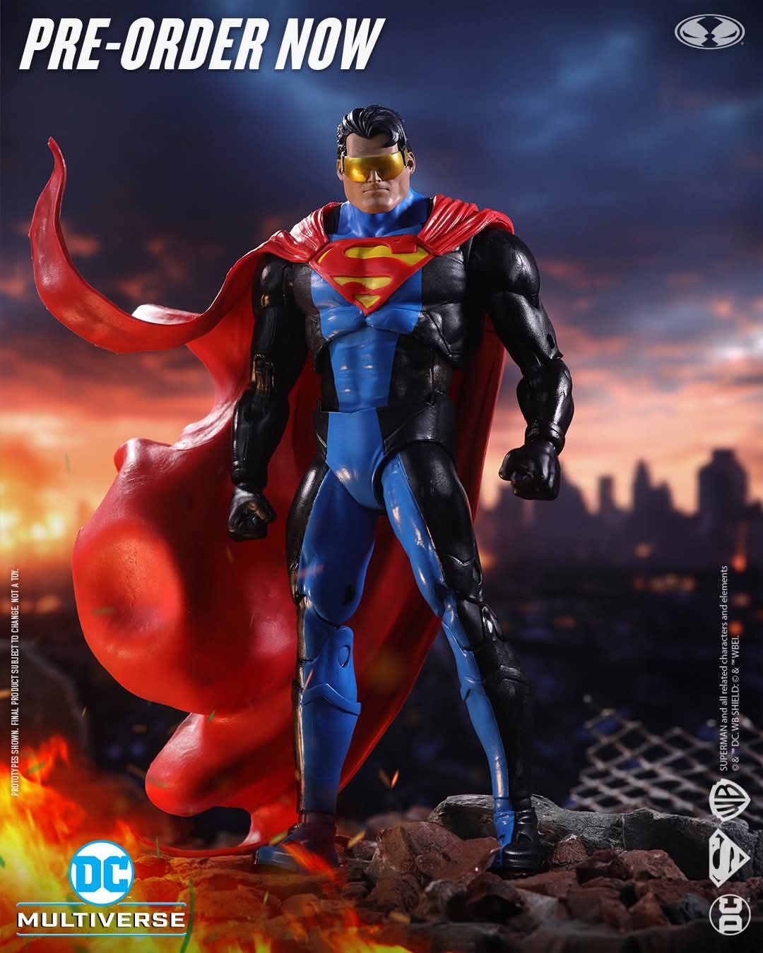 ERRADICADOR (RETURN OF SUPERMAN) DC MULTIVERSE MCFARLANE