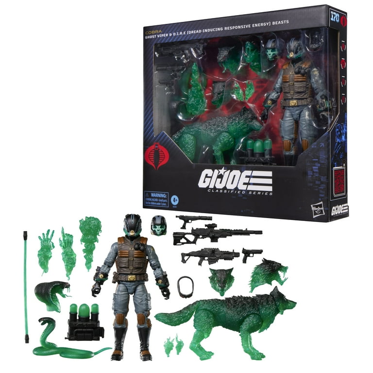 GHOST VIPER & D.I.R.E. G.I.JOE CLASSIFIED HASBRO