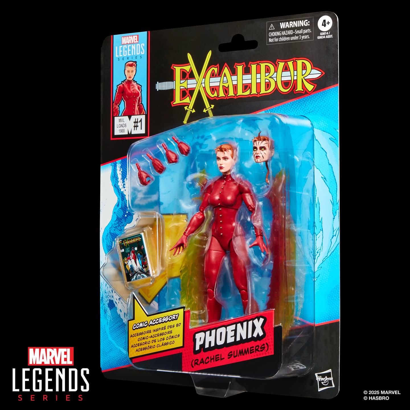 PHOENIX COMIC INSPIRED WAVE 2 MARVEL LEGENDS HASBRO 6 FIGURAS
