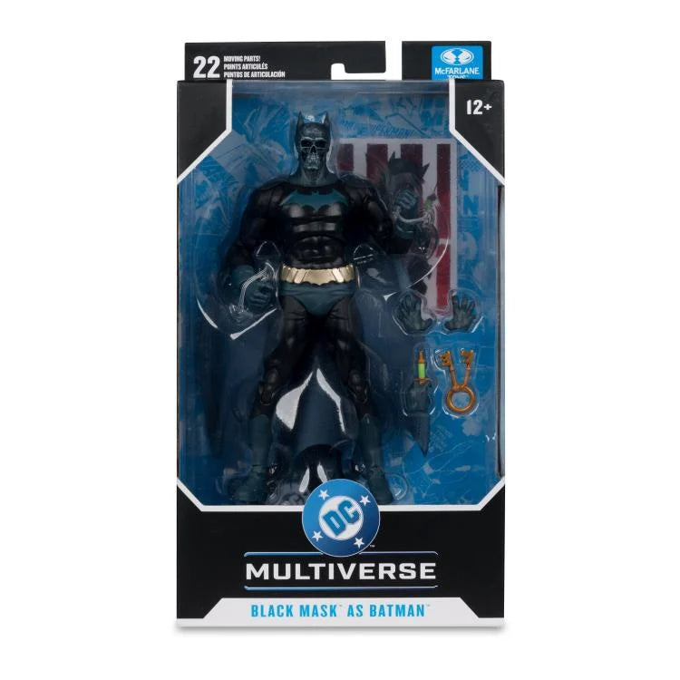 BATMAN BLACK MASK DC MULTIVERSE MCFARLANE