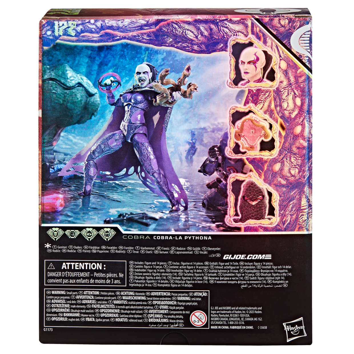 COBRA LA PYTHONA G.I.JOE CLASSIFIED HASBRO NYCC