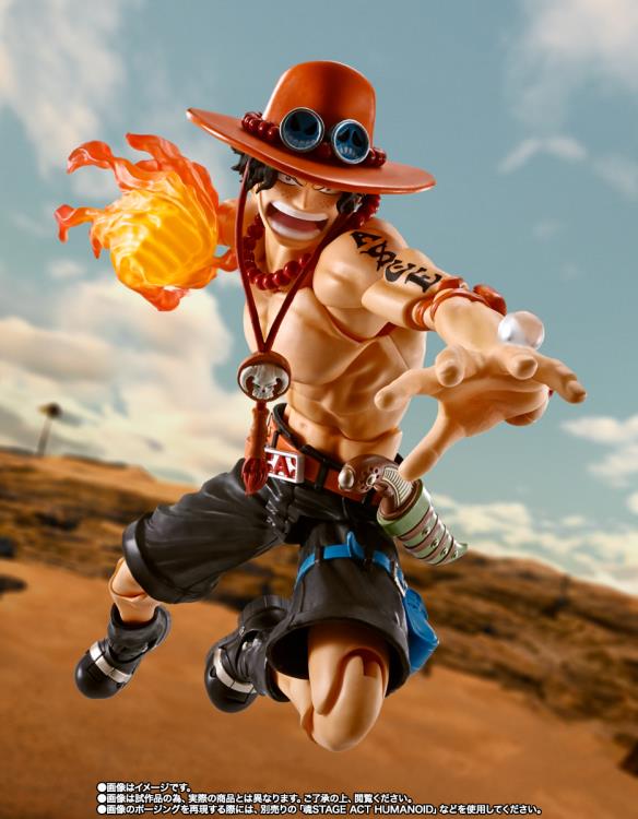 PORTGAS D ACE ONE PIECE S.H.FIGUARTS BANDAI