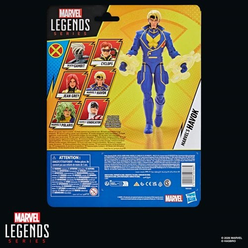 HAVOK XMEN 97 MARVEL LEGENDS HASBRO