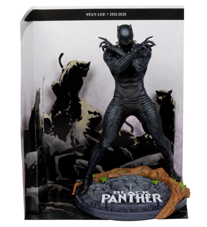 BLACK PANTHER POSED FIGURE 1/10 MARVEL MCFARLANE
