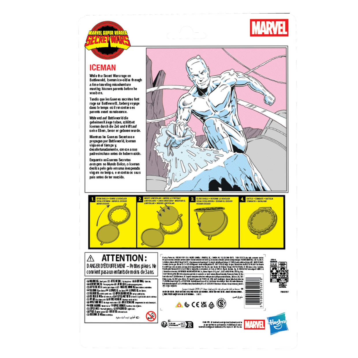 ICEMAN SECRET WARS MARVEL LEGENDS HASBRO