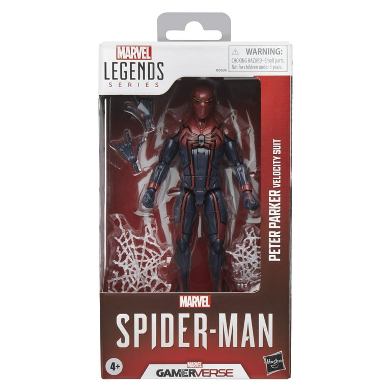 SPIDERMAN VELOCITY SUIT GAMERVERSE MARVEL LEGENDS HASBRO