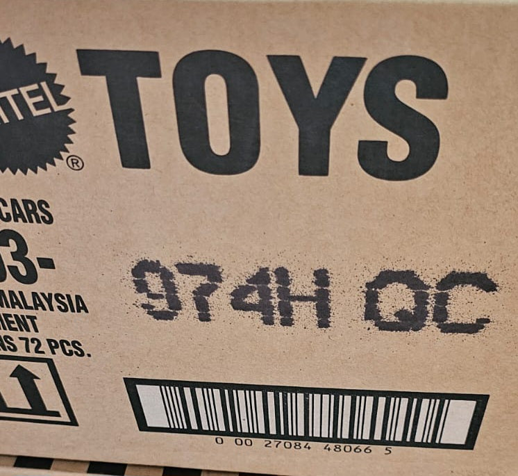 HOT WHEELS SERIE H CAJA SELLADA MATTEL 72 PIEZAS AÑO 2025