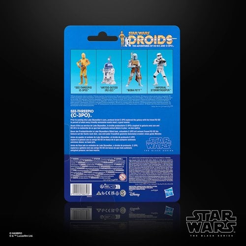 C3PO STAR WARS BLACK SERIES DROIDS HASBRO