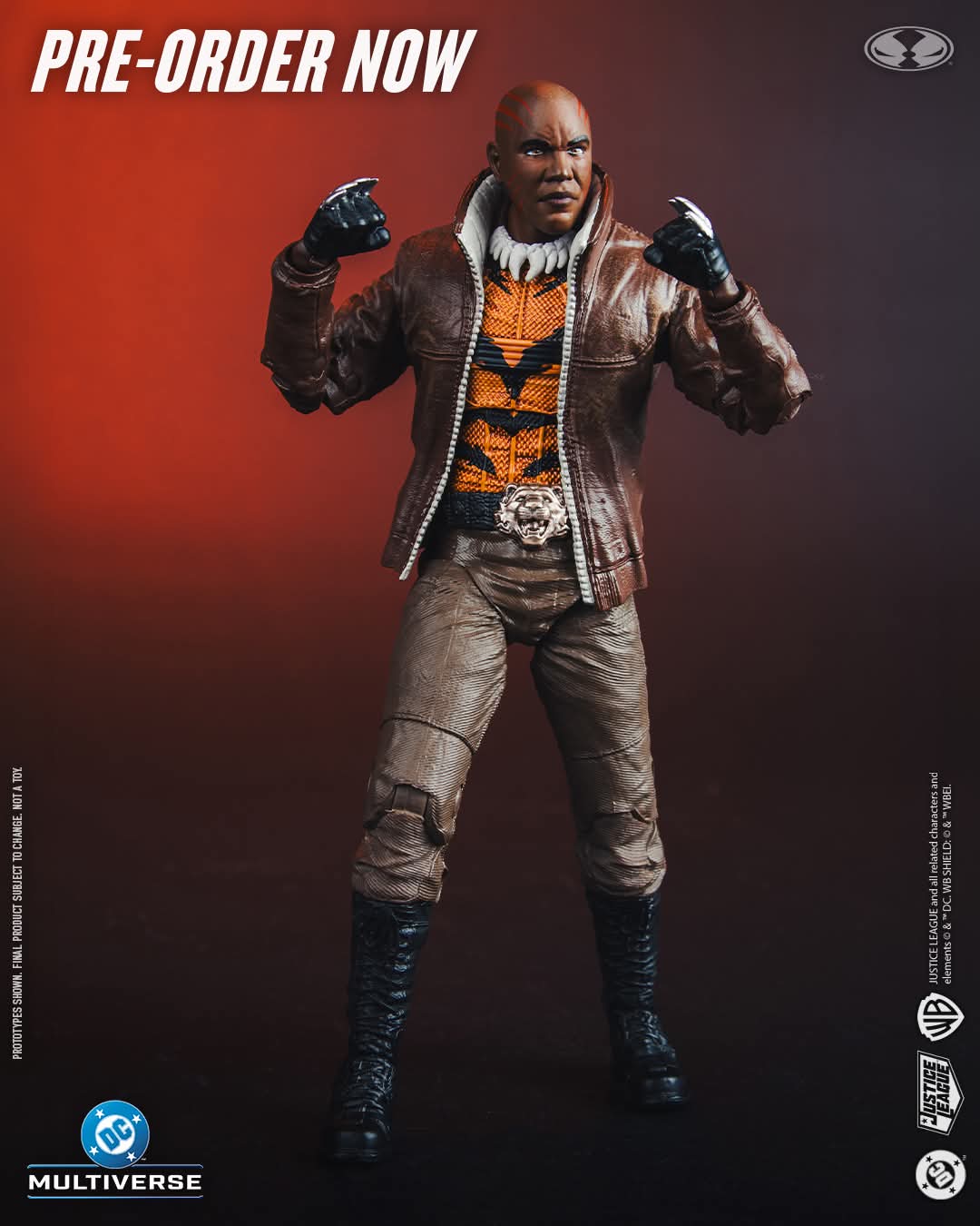 BRONZE TIGER DC MULTIVERSE MCFARLANE