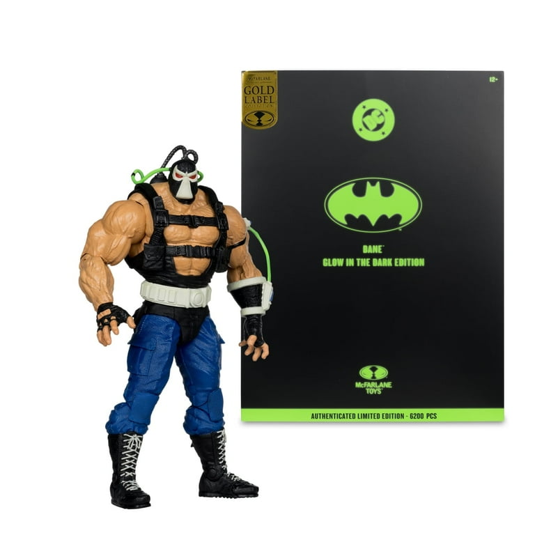 BANE DC MULTIVERSE MCFARLANE MEGAFIGURE GLOW IN THE DARK EXCLUSIVO WALMART