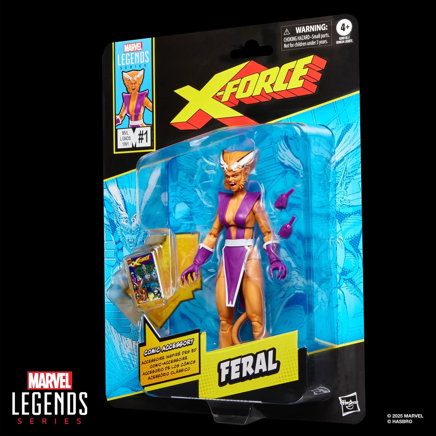 FERAL COMIC INSPIRED WAVE 2 MARVEL LEGENDS HASBRO