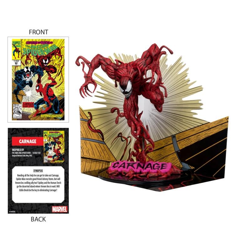 CARNAGE POSED FIGURE 1/10 MARVEL MCFARLANE