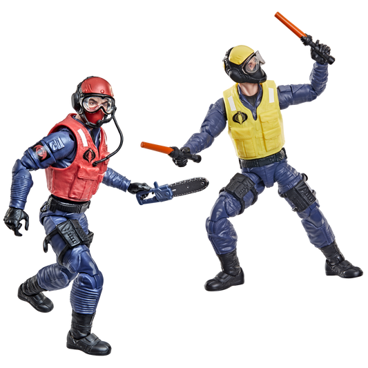 COBRA RAMP RATS, COBRA RATTLER GROUND CREW G.I.JOE CLASSIFIED HASBRO PULSE