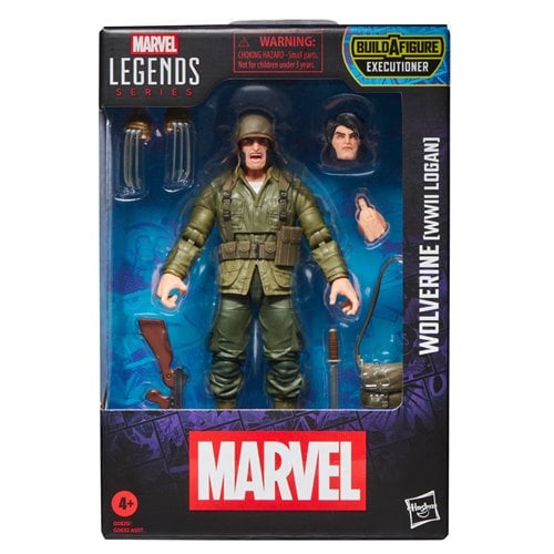 WOLVERINE (WWII LOGAN) MARVEL LEGENDS HASBRO