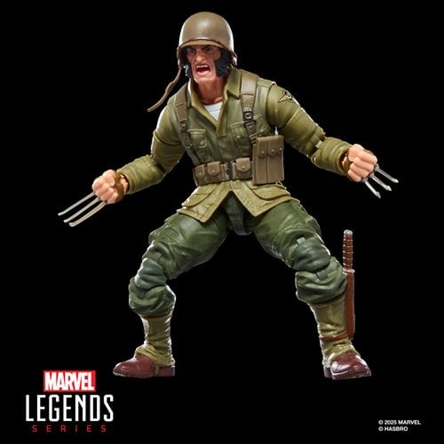 WOLVERINE (WWII LOGAN) MARVEL LEGENDS HASBRO