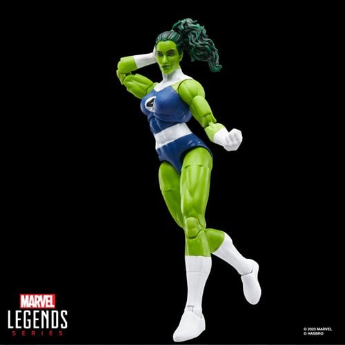 SHE HULK FANTASTIC FOUR RETRO MARVEL LEGENDS HASBRO